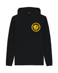 Black Branded Hoodie