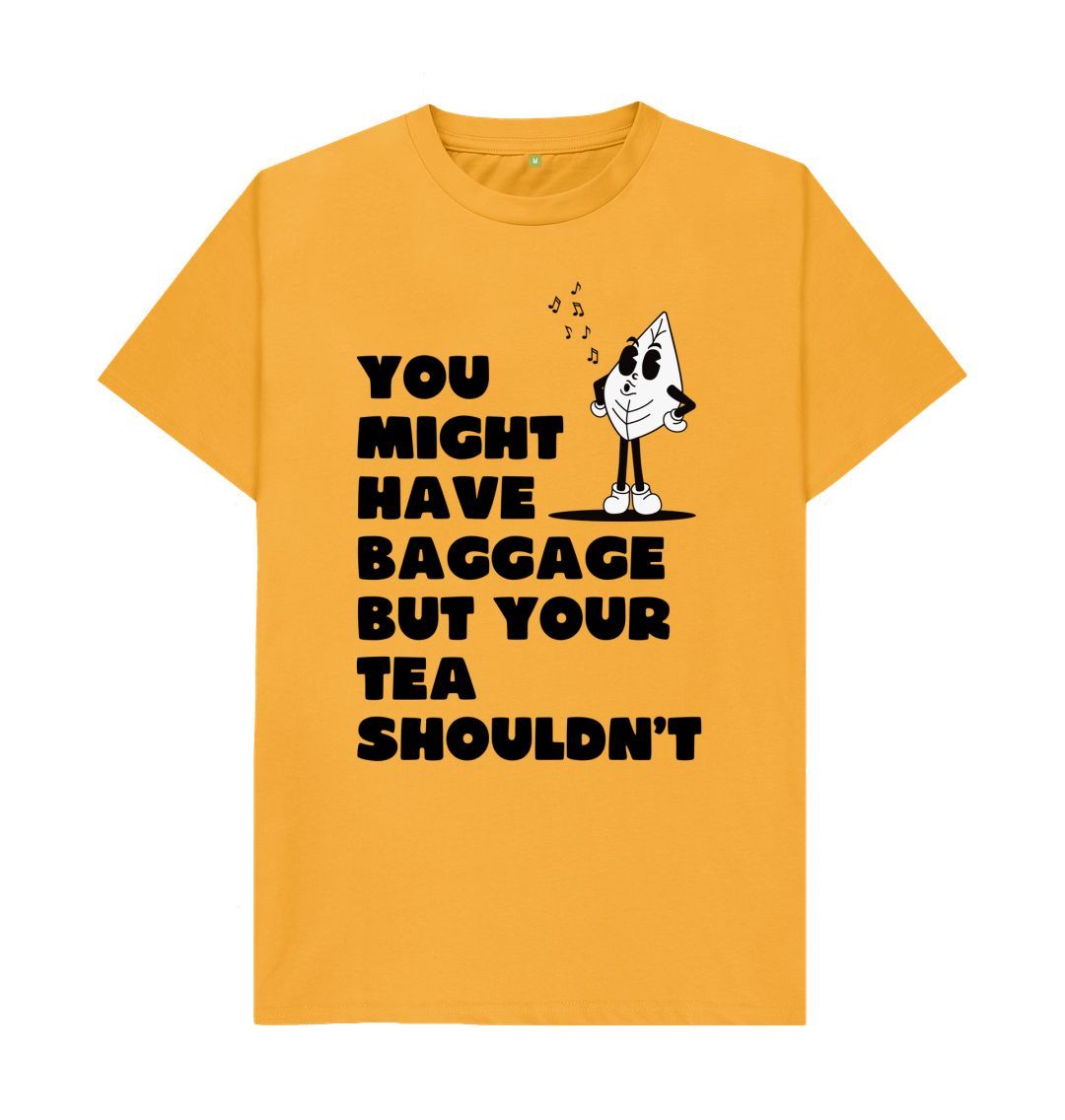 Mustard Slogan T-Shirt