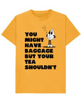Mustard Slogan T-Shirt