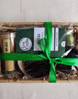 Wrapped Matcha Green Tea Gift Set in Bamboo Tray with Bamboo Whisk, Bamboo Scoop, Jar of Matcha and Whisk Holder from Very Craftea