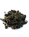 Close up of Tie Guan Yin loose leaf Oolong tea from Very Craftea